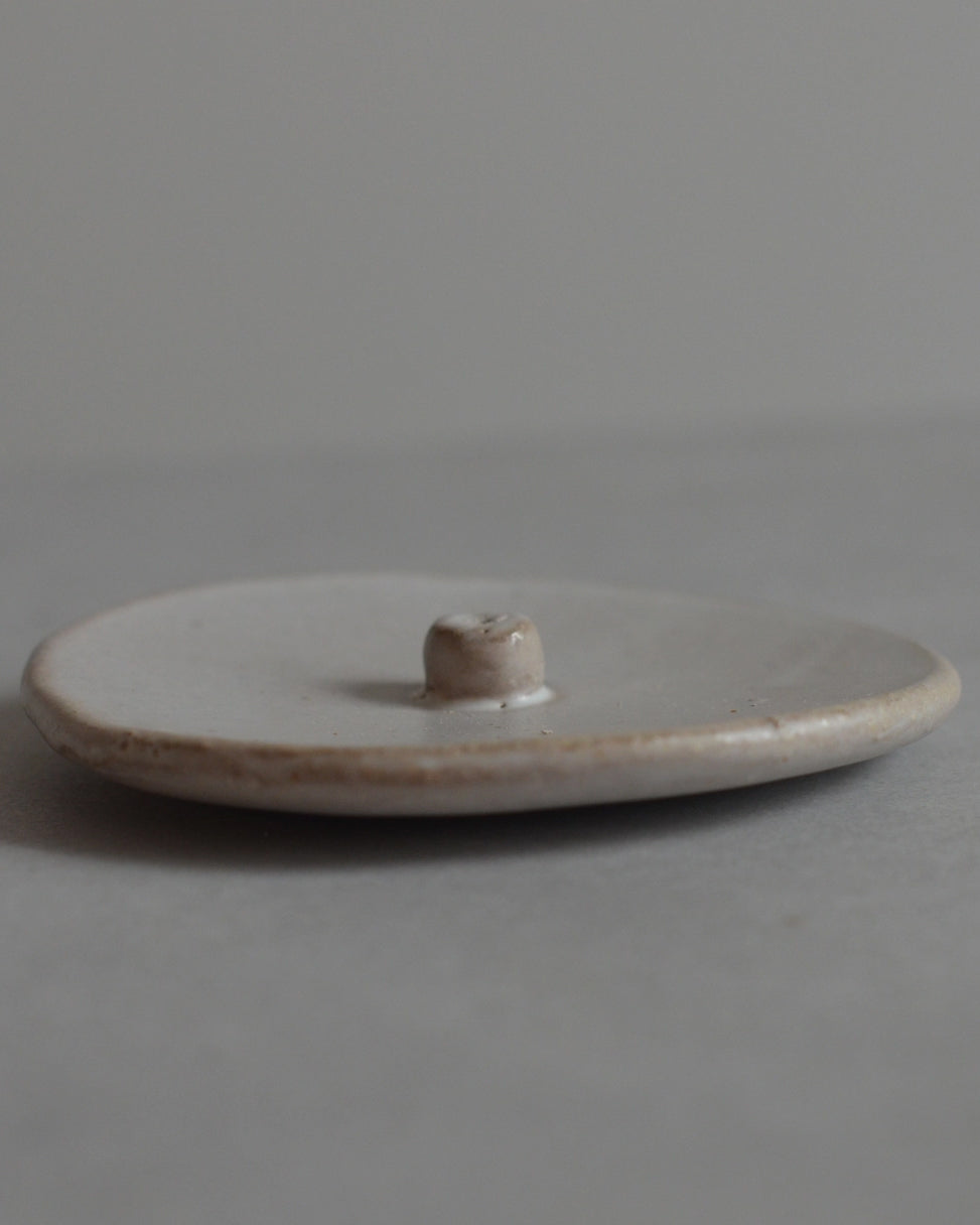 Raw Clay Incense Holder
