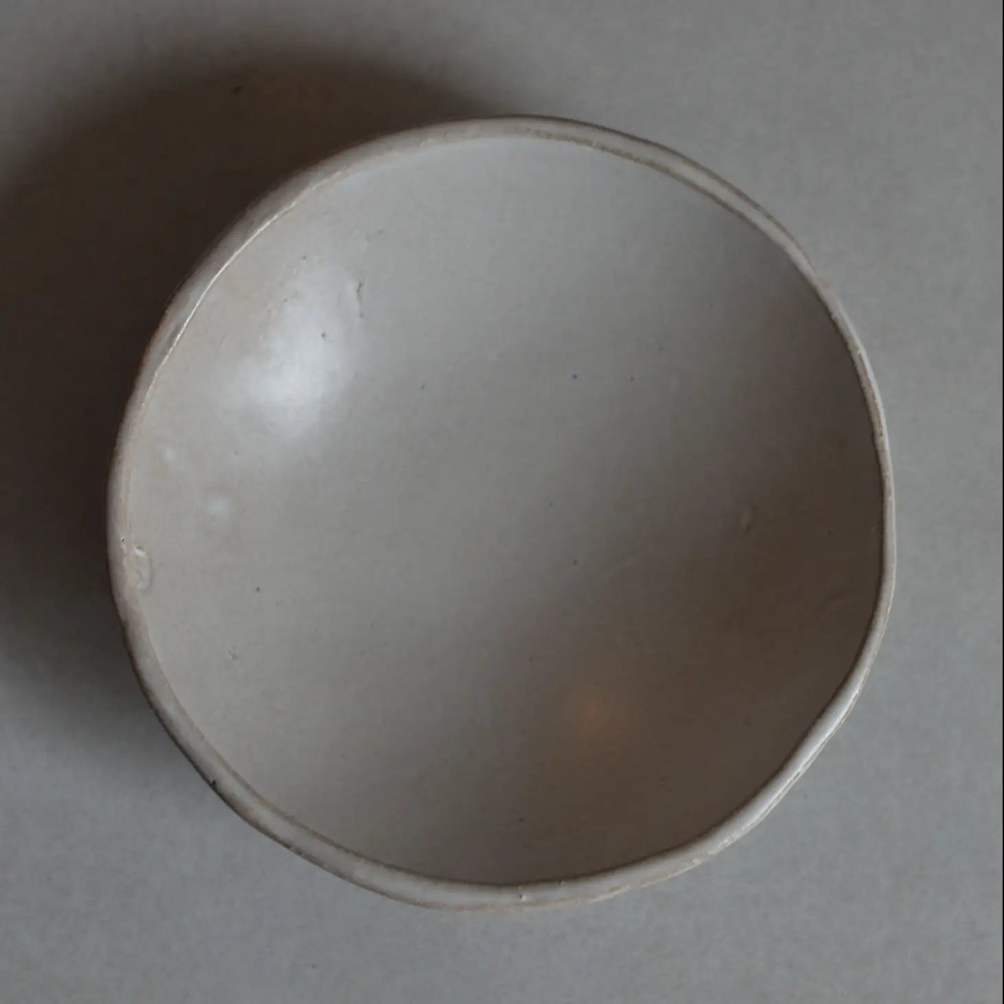 Light Gray Ceramic Smudging Bowl